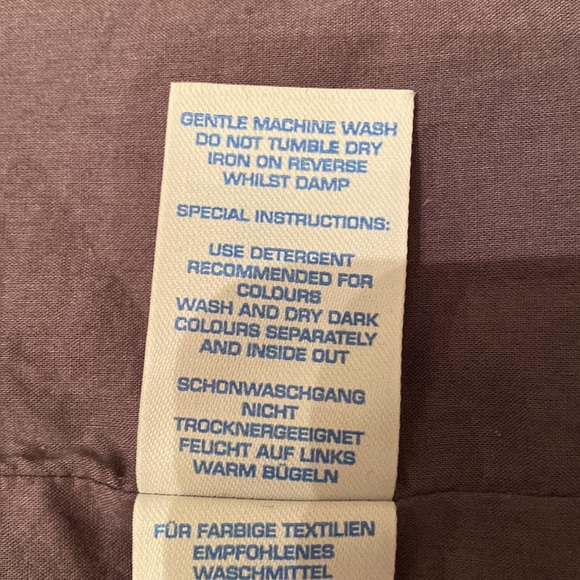 🇬🇧 Boden Cotton Sateen Slate Gray Midi Dress 8L - Picture 10 of 10